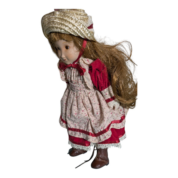 Vintage Holly Hobbie - Porcelain -First Day of School - Collectable - Picture 3 of 6